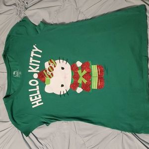 Cute Hello Kitty Christmas tee